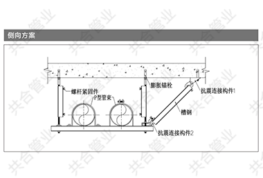 多管共架抗震基礎(chǔ)方案